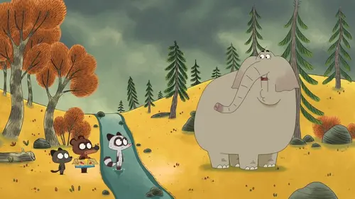 Pompon Ours S02E26 Pompon et le mini Canoë