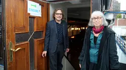 Port de Hambourg, un bateau-église insolite
