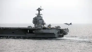 Porte-avions en guerre USS Ford, la nouvelle génération