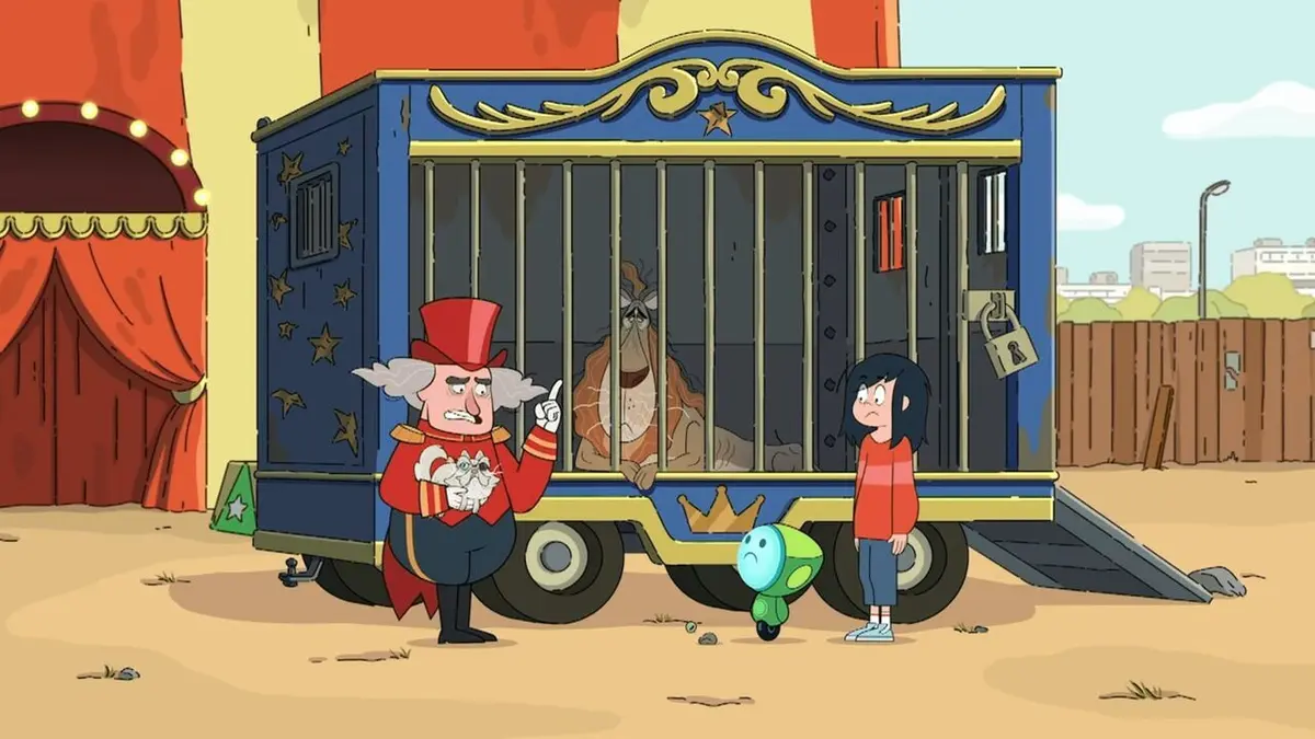 Potobot S01E39 Le cirque, le lion et le robot-canon