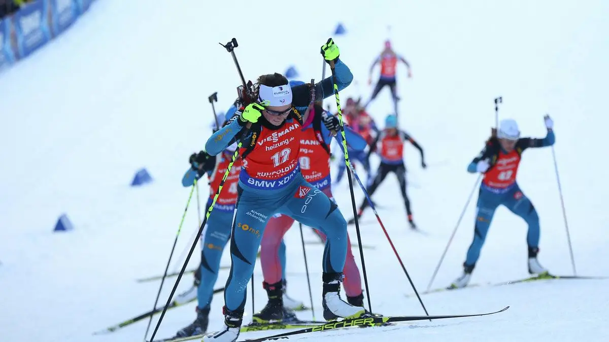 Poursuite 10 km dames Biathlon Coupe du monde