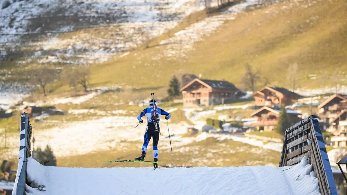 Poursuite 12,5 km messieurs Biathlon Coupe du monde 2022/2023