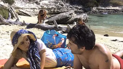 Casting Près des falaises, la plage