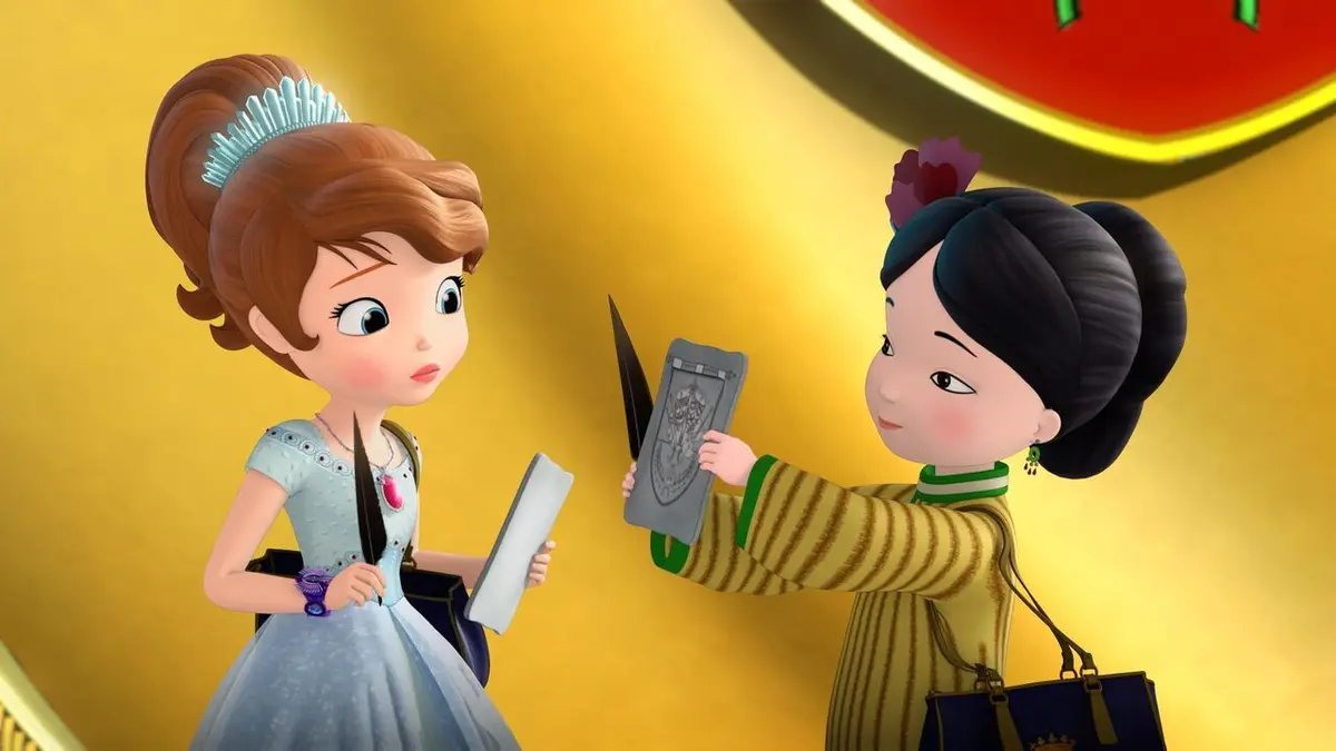 Princesse Sofia S04E22 Le salon des études royales