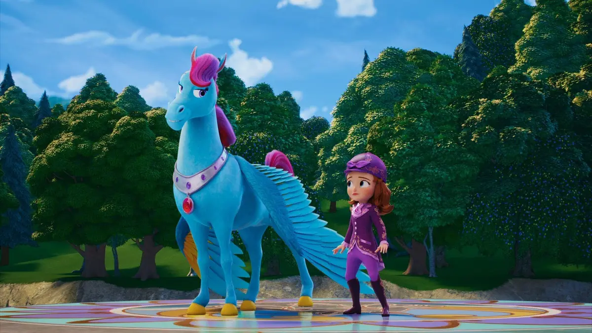 Princesse Sofia : apprentie magicienne S01E06 Un nouveau cheval / Le monstre aux yeux verts