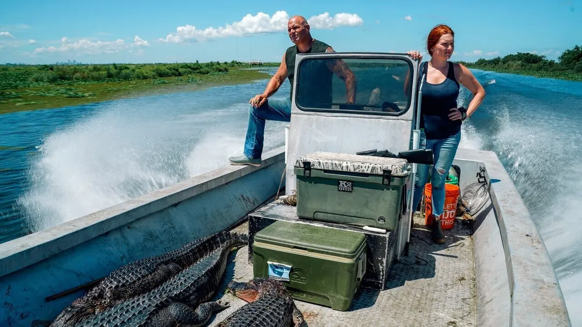 Swamp People : Chasseurs de croco S11E12 Le bayou en feu