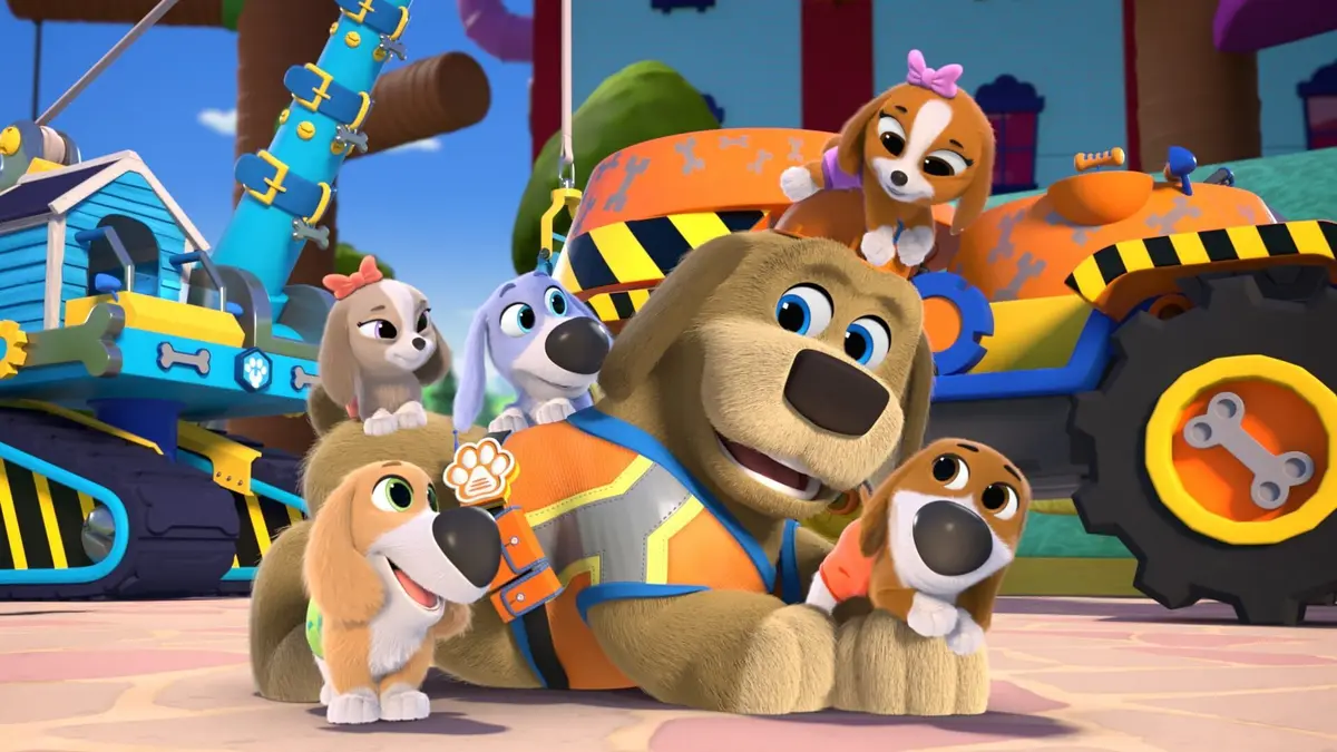 Pupstruction, les chiots en action S01E02 Construire en silence / Concours de chateaux de sable