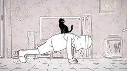 Visuel de Putain de chat !