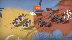 Quand l'histoire fait dates 751, les Arabes s'arrêtent à Talas