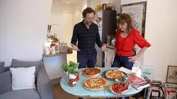 Quand la pizza veut montrer pâte blanche