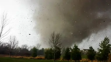 Quand tout bascule S01E01 Tornade terrifiante, boule de feu en chute libre, métal en fusion