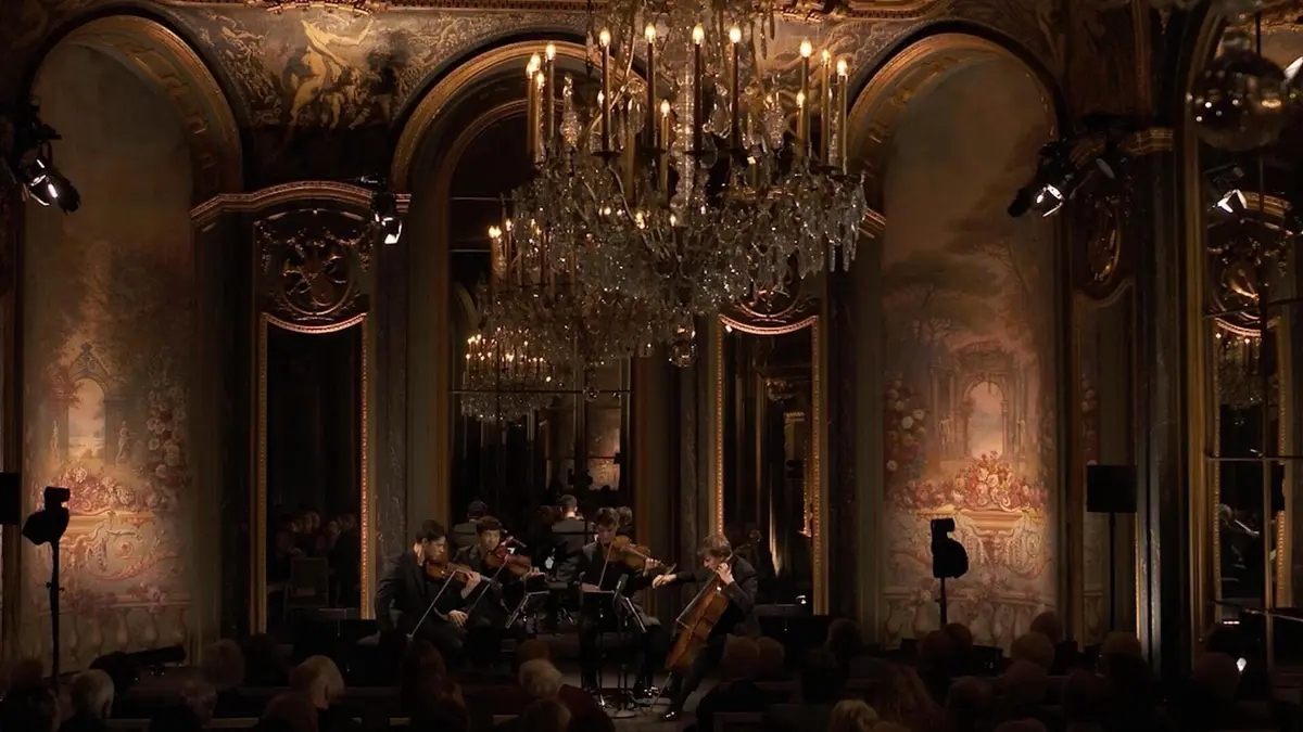Visuel de Quatuor Arod à la Fondation Singer-Polignac Mozart, Beethoven, Debussy
