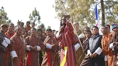 Tir à l'arc au Bhoutan