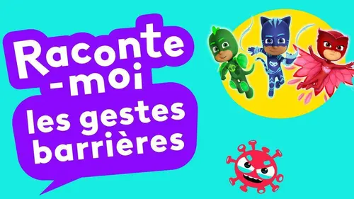 Raconte-moi les gestes barrières Les as de la jungle