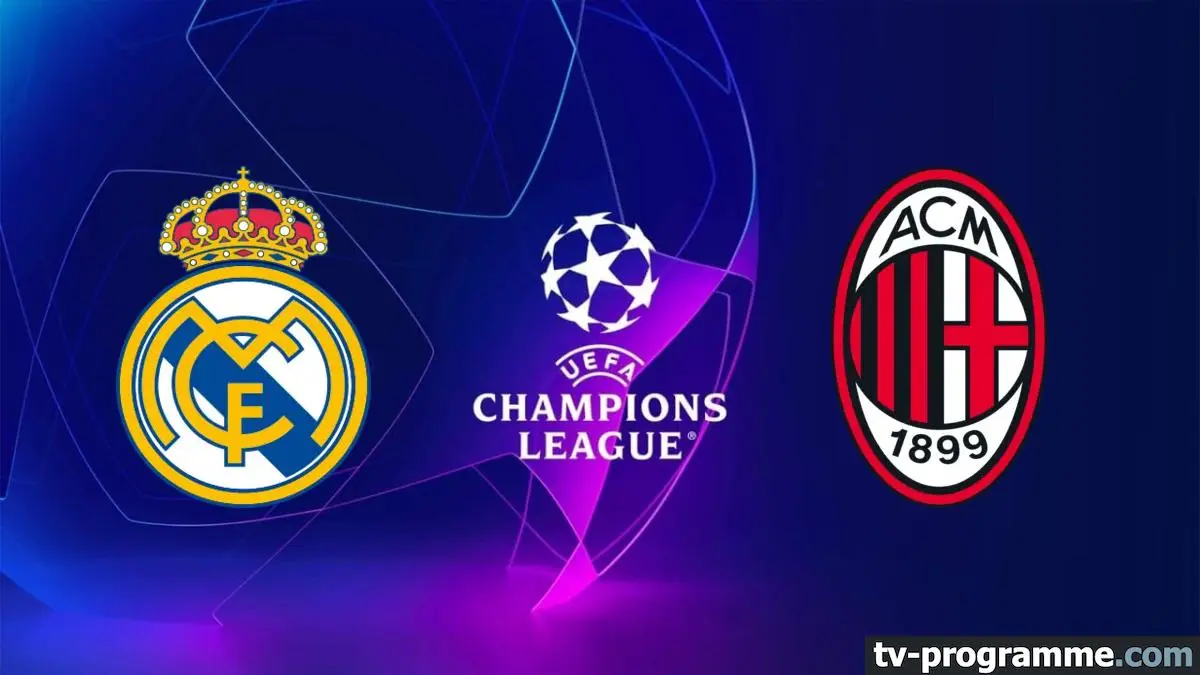 Real Madrid / AC Milan Football Ligue des champions 2024-2025