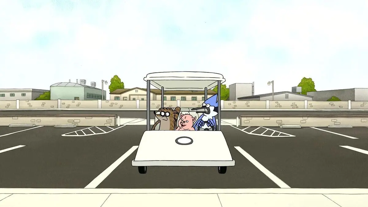 Regular Show S07E15 Le cochon de Benson