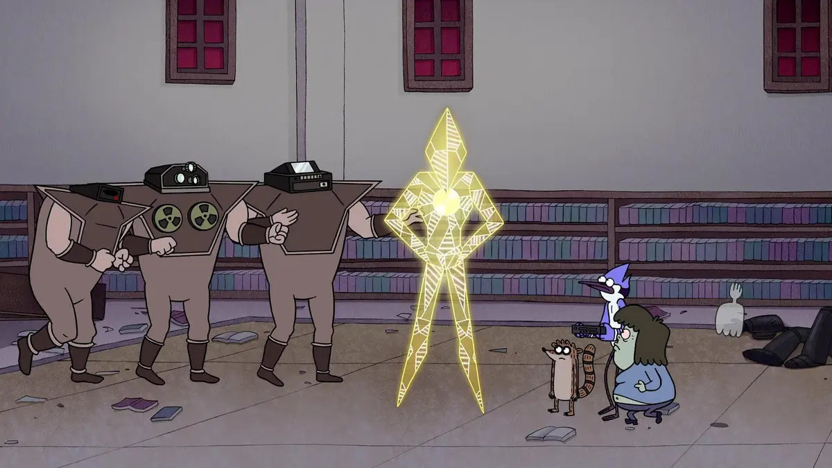 Regular Show S04E31 Le dernier lecteur de vidéodisques