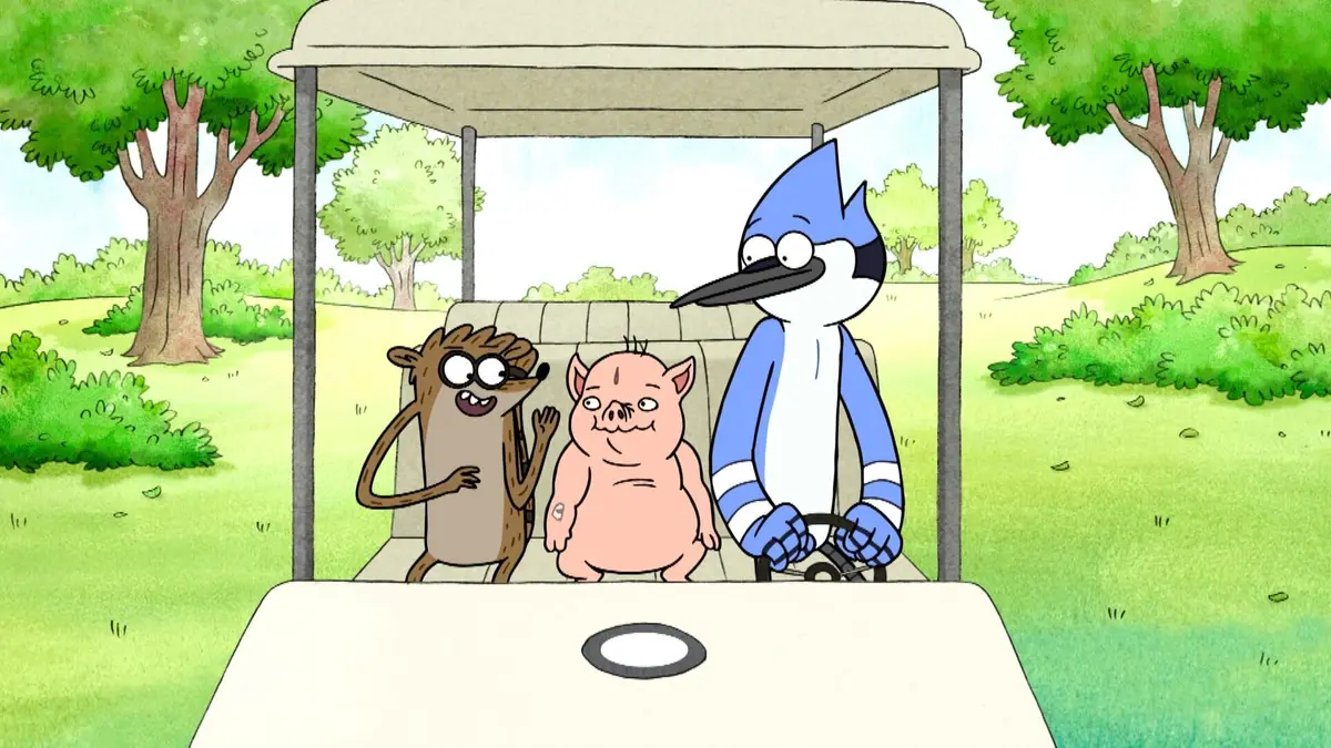 Regular Show S07E15 Le cochon de Benson
