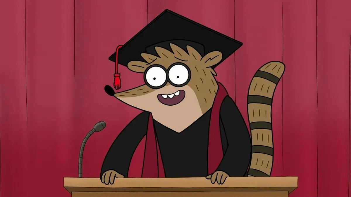 Regular Show S07E37 Spécial diplôme de Rigby