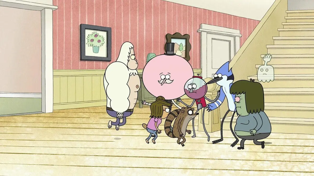 Regular Show S08E02 Cool, les ro-potes