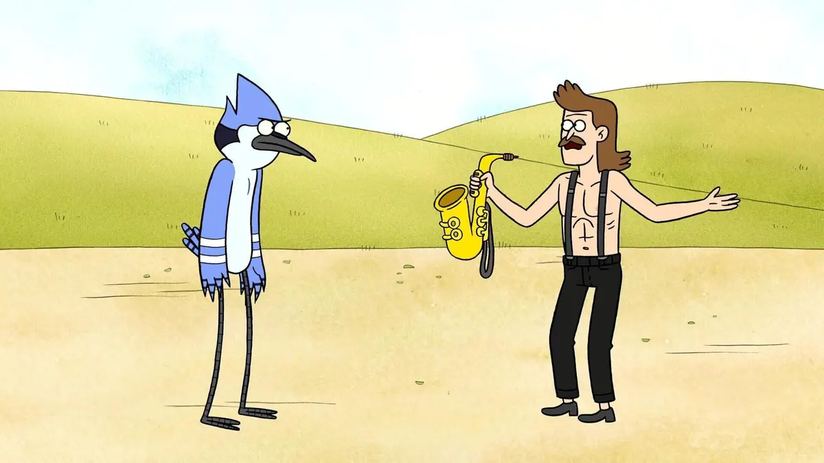 Visuel de Regular Show S05E03 Le pull