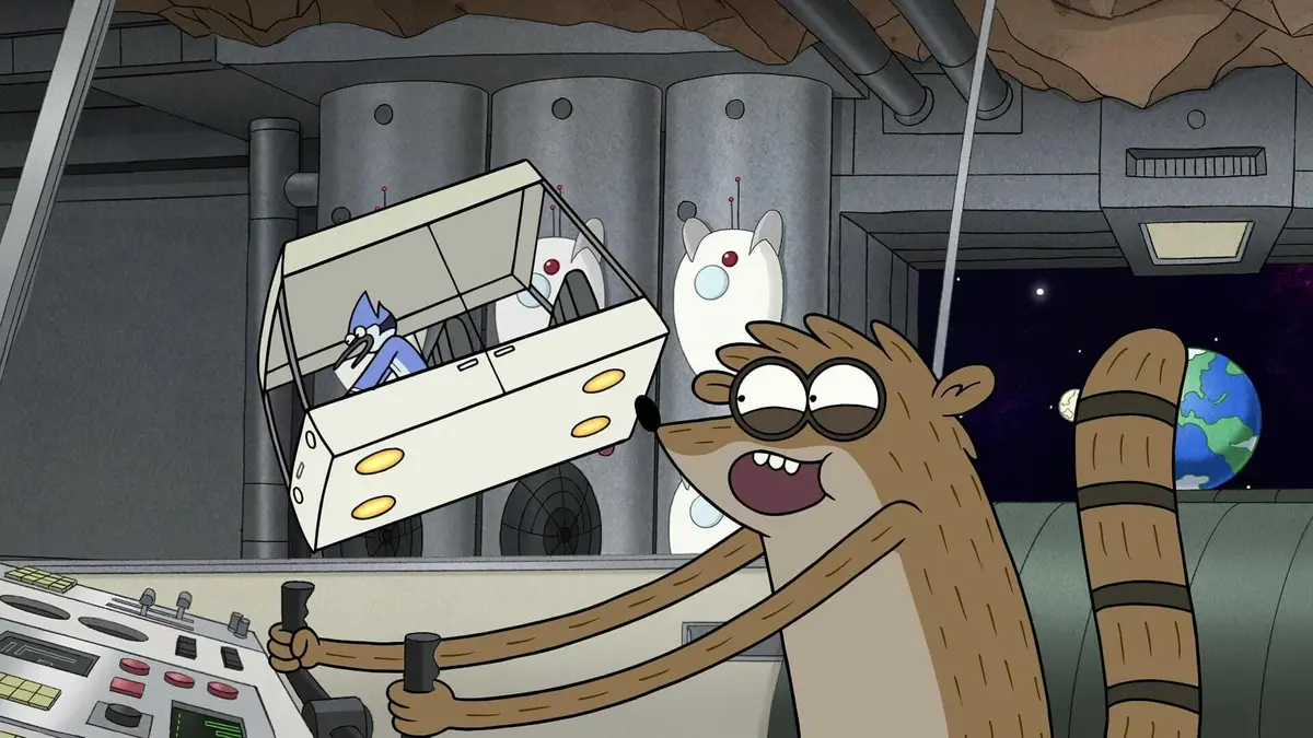 Visuel de Regular Show S05E14 Les règles de la survie