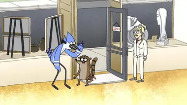Regular Show S05E23 Méchant portrait