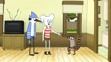 Regular Show S06E12 L'écran plat d'Aline
