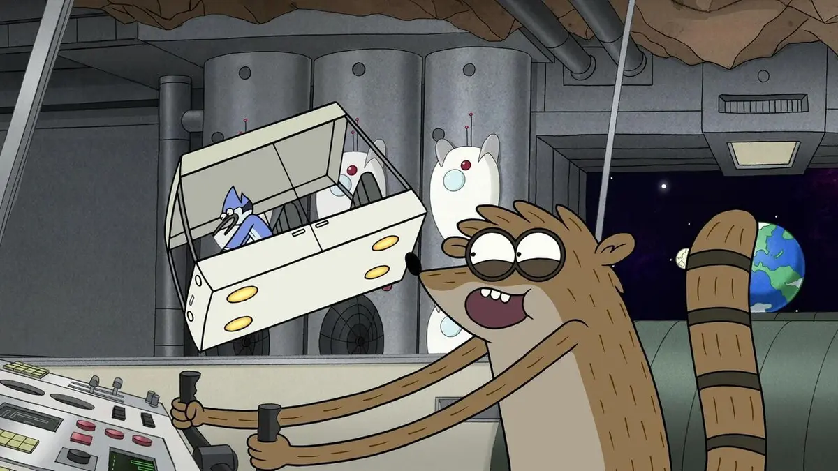 Visuel de Regular Show S08E05 Objets trouvés