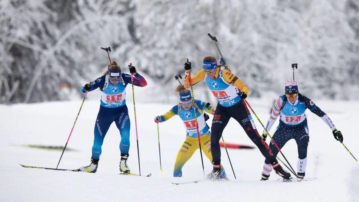 Relais 4x6 km dames Biathlon Coupe du monde