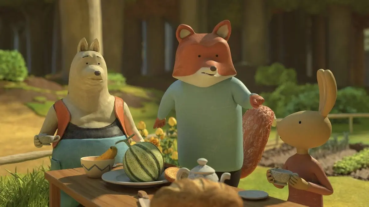 Renard et Lapine S01E02 Le portrait