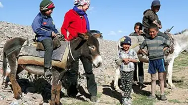 En caravane du Kirghizistan au Tadjikistan