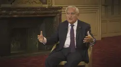 Visuel de René Monory, le mécanicien devenu président du Sénat