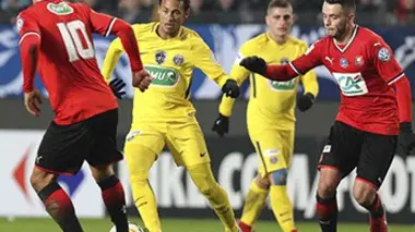Rennes (L1) / Paris-SG (L1) Football Coupe de la Ligue 2017/2018