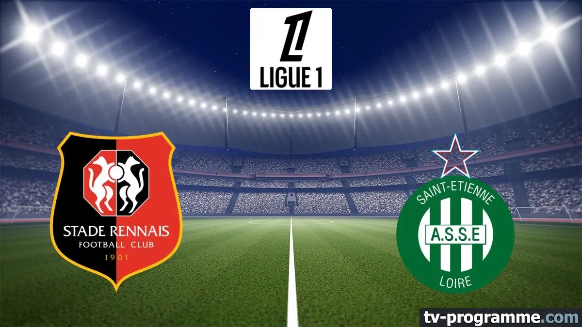 Rennes / Saint-Etienne Football Ligue 1 McDonald's 2024-2025