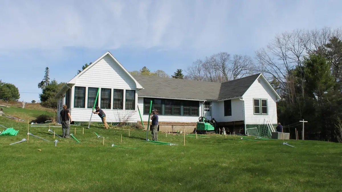 Rénovations en pleine nature Pavillon pour vétérans