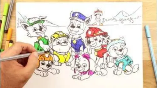 replay de 1, 2, 3… Coloriage | Episode 119 (EN INTEGRALITE) | NICKELODEON JUNIOR