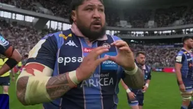 1/2 finale : Ben Tameifuna, en force, soulage l'UBB, qui se rapproche de Bilbao
