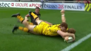 1/2 finale : les Dragons recollent au score sur un essai casquette