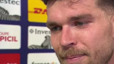 1/2 finale - Matthieu Jalibert : "On aime ce qu'on vit avec notre public"