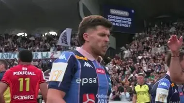 1/4 de finale : l'essai acrobatique de Mathieu Jalibert pour relancer l'UBB
