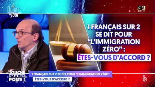 replay de 1 Français sur 2 se dit pour "l'immigration zéro"