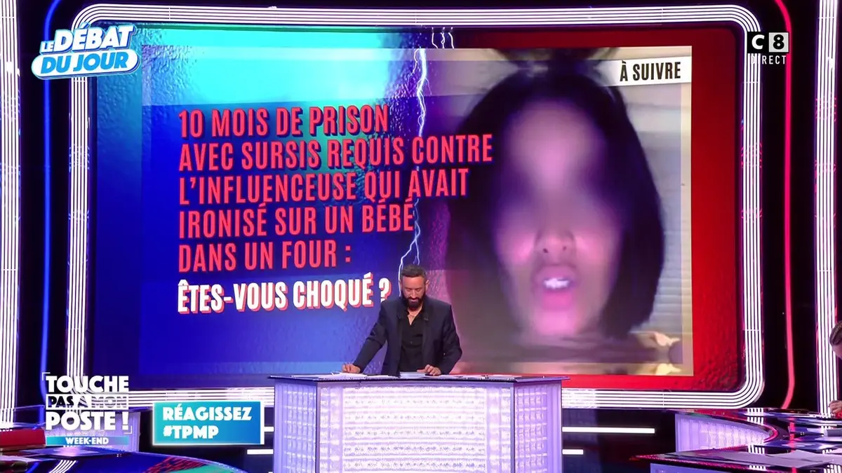 replay de 10 mois de prison avec sursis contre l’influenceuse qui avait ironisé sur un bébé dans un four