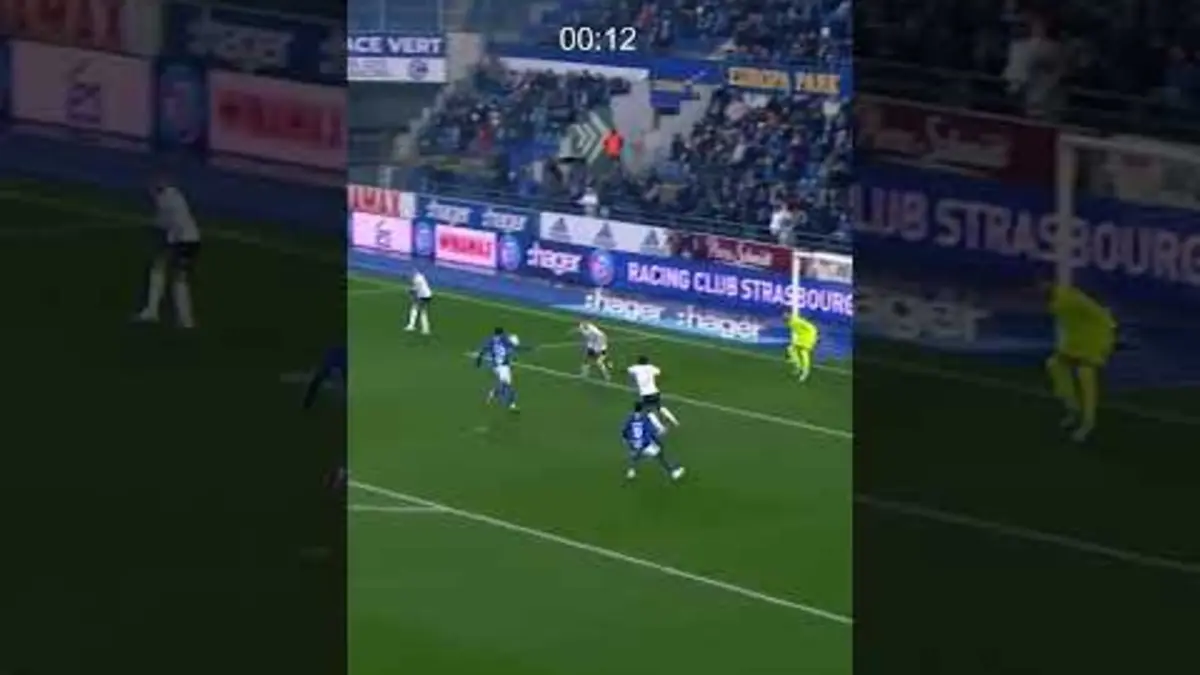 replay de 13 seconds on the clock ?️ #ligue1 #strasbourg #diallo