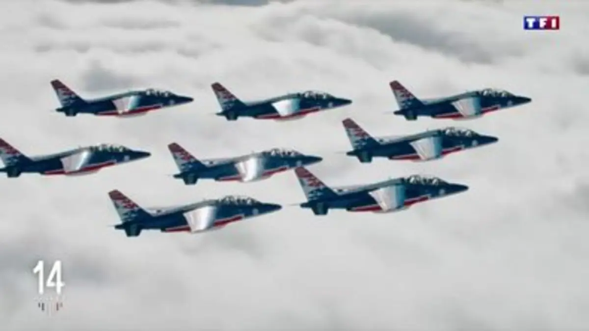 replay de 14 Juillet : reportage sur les 90 ans de l'armée de l'Air et de l'Espace