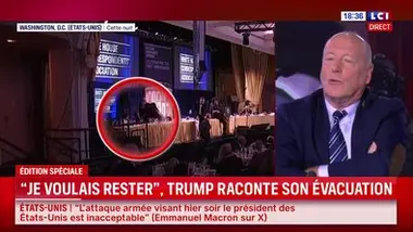 18H Darius Rochebin du dimanche 26 avril 2026 - Édition spéciale : Des tirs, Donald Trump évacué, le déroulé des faits