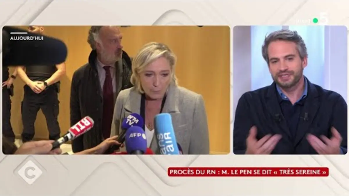 replay de 2027 : Marine Le Pen risque-t-elle l’inéligibilité ? - C à Vous - 30/09/2024