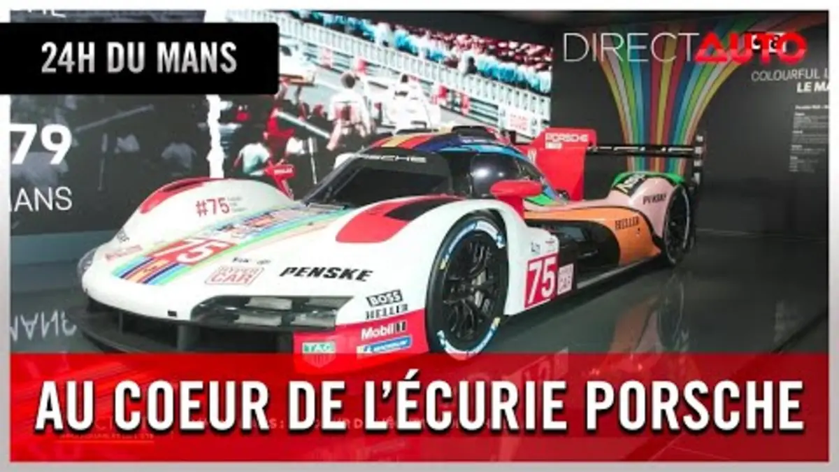 replay de 24h du Mans : au coeur de l'écurie Porsche !