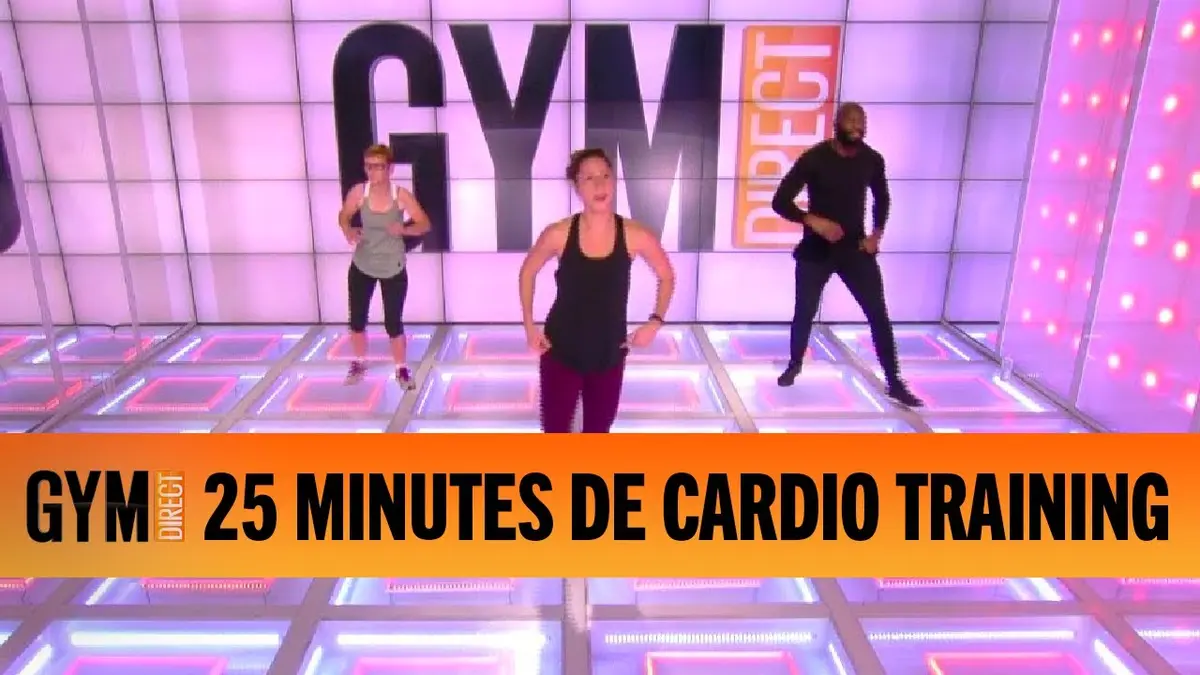 replay de 25 MINUTES DE CARDIO TRAINING - GYM DIRECT