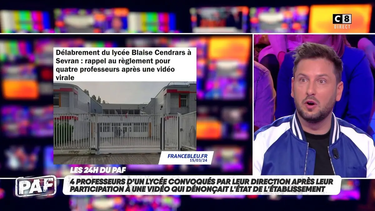 replay de 4 professeurs convoqués par leur direction après avoir dénoncé l'insalubrité de leur établissement
